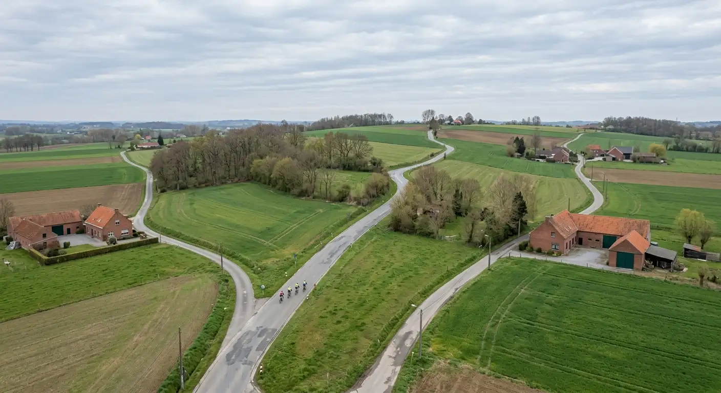 Серия от кратки фламандски бергове в маршрута на Ronde van Vlaanderen
